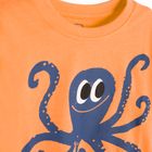 Cool Club, T-shirt chłopięcy, pomarańczowy