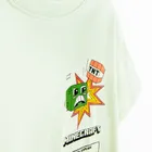 Cool Club, T-shirt chłopięcy, zielony, Minecraft