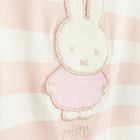 Cool Club, T-shirt dziewczęcy, biało-różowy, Miffy