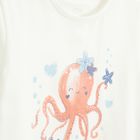 Cool Club, T-shirt dziewczęcy, biały