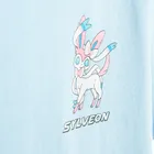 Cool Club, T-shirt dziewczęcy, oversize, niebieski, Pokemon