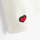 Cool Club, T-shirt dziewczęcy, prążkowany, biały, Hello Kitty and Friends