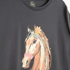 Cool Club, T-shirt dziewczęcy, szary