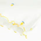 Cool Club, Top dziewczęcy, prążkowany, biały