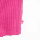 Cool Club, Top dziewczęcy, prążkowany, różowy