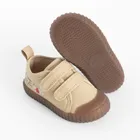 Cool Club, Trampki dziecięce, brązowe, Zdrowa Stopa, podeszwa Barefoot, Kubuś Puchatek