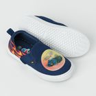 Cool Club, Trampki slip on chłopięce, granatowe, Hot Wheels