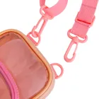 Cool Club, transparentna torebka, pomarańczowo-różowa