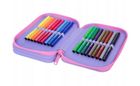 CoolPack, Jumper 2, piórnik rozkładany, podwójny, z wyposażeniem, Pastel Heart