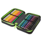 CoolPack, Jumper 3, piórnik rozkładany, potrójny, z wyposażeniem, Game Night