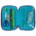 CoolPack, Lilo i Stitch, Jumper 3, piórnik rozkładany, potrójny, z wyposażeniem, Blue