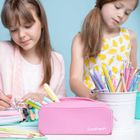 CoolPack, Silicone, piórnik saszetka, silikonowa, Pastel Powder Pink