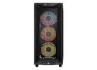 Corsair, obudowa komputerowa, 3200D RS ARGB Mid-Tower Smoked
