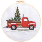 Craft With Fun, zestaw do haftowania, pick-up z choinką