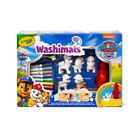 Crayola, Washimals, Psi Patrol, figurki do kolorowania zmywalnymi flamastrami, 5 szt.