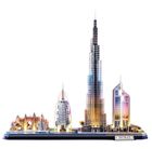 Cubic Fun, Dubaj, puzzle 3D LED, 182 elementy