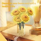 Cubic Fun, Duży bukiet kwiatów, słoneczniki, puzzle 3D, 180 elementów