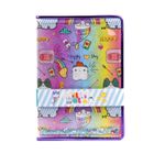 Cubie Squad, Happy, notes, brokatowy, 1 szt.