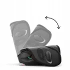 Cybex, Solution G2 Plus, I-Fix, fotelik samochodowy, Moon Black, 100-150 cm