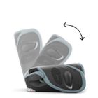 Cybex, Solution G2 Plus, I-Fix, fotelik samochodowy, Stormy Blue, 100-150 cm