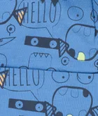 Czapka chłopięca, niebieska, potworki, Döll