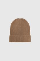 Czapka damska, beżowa, Moodo