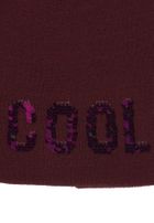 Czapka dziewczęca, bordowa, Cool, Tom Tailor