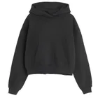 Czarna bluza cropp boxy z kapturem NOWEAR