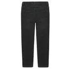 Czarne regulowane spodnie jeansowe o kroju slim Cool Club