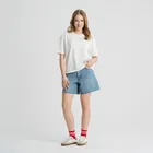 Czerwone wysokie skarpetki NOWEAR