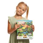 CzuCzu, Dinozaury, puzzle obserwacyjne, 60 elementów + plakat