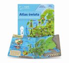 Czytaj z Albikiem. Pióro + Atlas świata