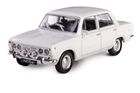 Daffi, Kolekcja Polskiej Motoryzacji, Fiat 125p, pojazd, model metalowy, biały, 1:43