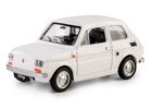 Daffi, Kolekcja Polskiej Motoryzacji, Fiat 126p, pojazd, model metalowy, biały, 1:43