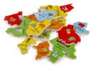 Daffi, Mapa Polski, puzzle drewniane, 16 elementów