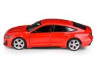 Daffi, MSZ, Audi RS 7 Sportback, pojazd, model metalowy, czerwony, 1:35