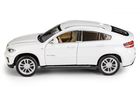 Daffi, MSZ, BMW X6, pojazd, model metalowy, biały, 1:32