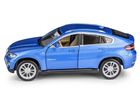 Daffi, MSZ, BMW X6, pojazd, model metalowy, niebieski, 1:32