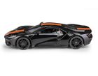 Daffi, MSZ, Ford GT 2017, pojazd, model metalowy, czarny, 1:32