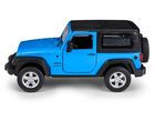 Daffi, MSZ, Jeep Wrangler, pojazd, model metalowy, niebieski, 1:32