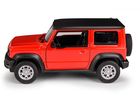 Daffi, MSZ, Suzuki Jimny, pojazd, model metalowy, czerwony, 1:26