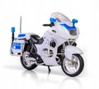 Daffi, Policja, motocykl, model pojazdu, model metalowy, 1:18