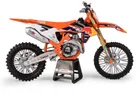 Daffi, Red Bull KTM 450 SX-F No.7 Rider: Aaron Plessinger, motocykl, model metalowy, 1:12