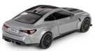 Daffi, RMZ City, BMW M4 CSL 2023, pojazd, model metalowy, szary, 1:32