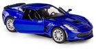 Daffi, RMZ City, Chevrolet Corvette Grand Sport, pojazd, model metalowy, niebieski, 1:32