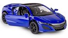 Daffi, RMZ City, Honda NSX 2017, pojazd, model metalowy, niebieski, 1:32