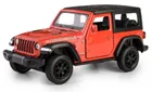 Daffi, RMZ City, Jeep Wrangler Rubicon 2021, Hard Top, pojazd, model metalowy, czerwony, 1:35
