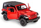 Daffi, RMZ City, Jeep Wrangler Rubicon 2021 Soft Top, pojazd, model metalowy, czerwony, 1:32