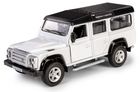 Daffi, RMZ City, Land Rover Defender 110, pojazd, model metalowy, biały, 1:35