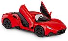 Daffi, RMZ City, Maserati MC20, pojazd, model metalowy, czerwony, 1:32
